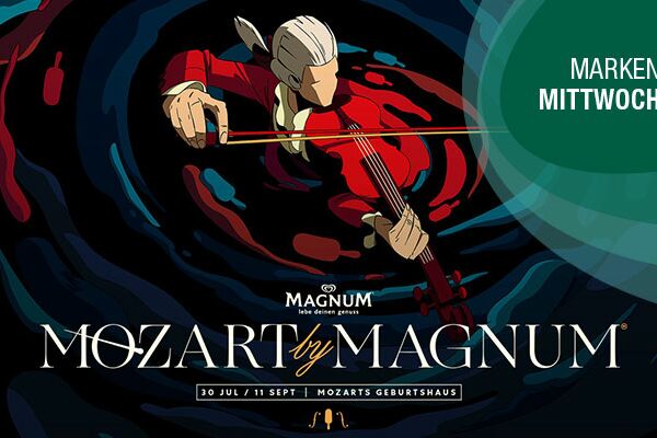 Mozart x Magnum: Neue Kampagne über zwei Klassiker der Musik und des Geschmacks