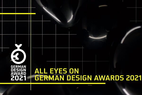Der German Design Award wurde in diesem Jahr in den digitalen Raum verlegt