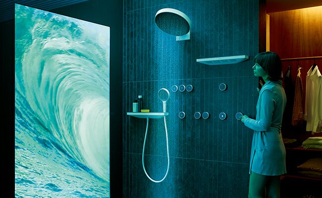 Bei Hansgrohe ist die Digitalisierung in der Dusche angekommen